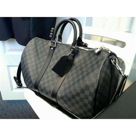 black louis vuitton bag|louis vuitton black checkered bag.